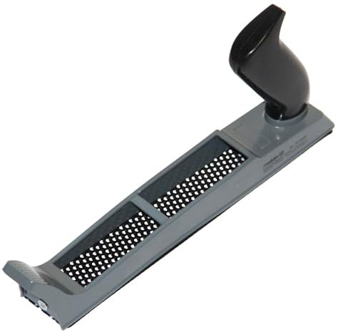 sopomarkt24 Standardhobel 250mm – Kantenhobel Trockenbau aus Aluminiumdruckguss – Holzraspel mit auswechselbarem Blatt und Kunststoffgriff – Leicht, robust und vielseitig einsetzbar