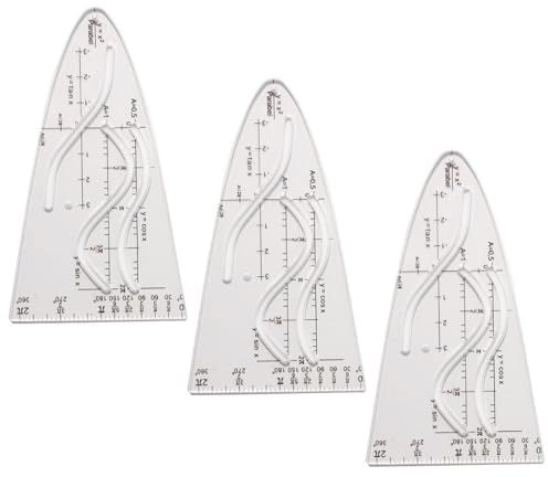 Parabolschablone Mathematik Parabolschablone Kosinuslineal Parabel Lineal Student Büro Designer Malerei Parabel Schablone