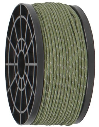 Corde de camping haute visibilité - Ligne de configuration de tente, étendoir à linge | Ligne utilitaire polyvalente de 2,5 mm pour corde extérieure à usage multiple, avec