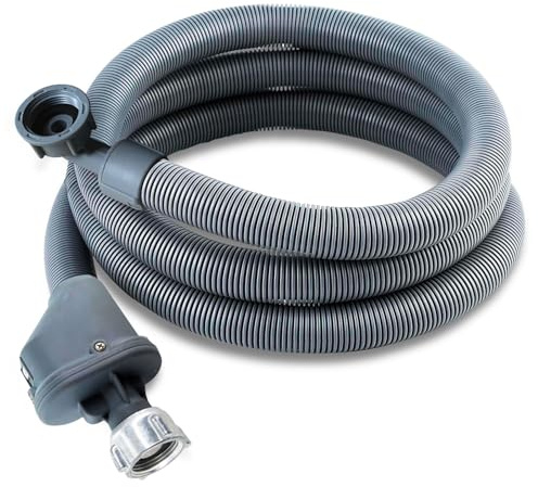 Aquastop Tuyau d'alimentation pour machine à laver et lave-vaisselle, tuyau d'alimentation avec valve de sécurité, pour raccordement du tuyau d'alimentation avec arrêt d'eau 1,5 m