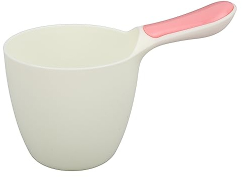 Haofy Gobelet de Rinçage pour Le Bain de bébé, capacité de 100 ML, pour Un Lavage Doux des Cheveux, avec Poignée Confortable et Contrôle de la Température, Gobelet de Rinçage pour Le Bain des