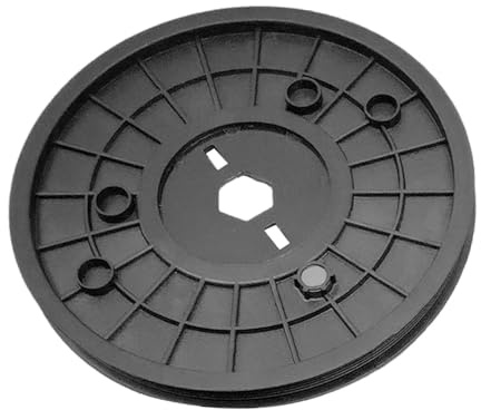 Wenoup Correa de Tensión para Bicicleta Estática, Disco de Transmisión para Bicicleta Dinámica, Rueda de Correa para Bicicleta, Herramientas de Reparación de, 22cm Agujero