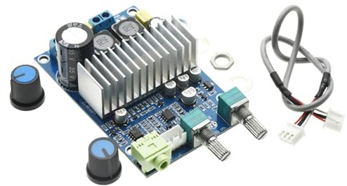Scheda amplificatore digitale per bassi pesanti, 100 W, ad alta potenza, bassa distorsione, facile installazione per sistemi musicali per auto, scheda amplificatore digitale