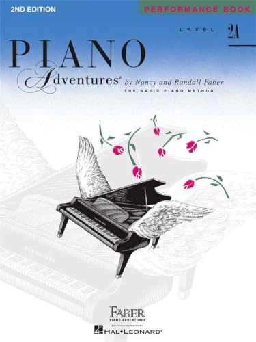 Piano Adventures: Performance Book - Level 2A, 2nd Edition | Late Elementary Piano Sheet Music for Kids and Students | Faber Piano Method Book with Classical, Folk, and Original Solo Pieces