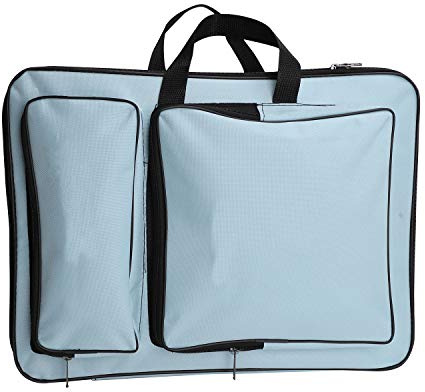 Borsa porta disegni, formato A3, impermeabile, portatile, borsa per studenti per lavori artistici, utilizzabile come zaino, per dipinti e schizzi, pennelli e matite