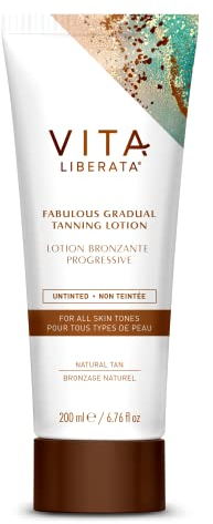 VITA LIBERATA Fabulous FAB005 Tanning Lotion, 200 ml, transparent, farblos