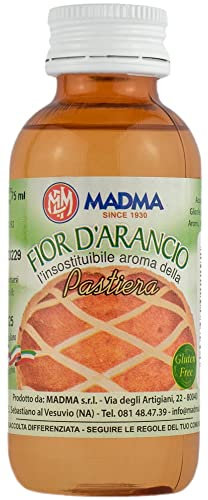 Aroma Naturale Fior d'Arancio (75g) 🥧 Ideale per Torte | Pastiera Napoletana | Dolci | Creme | Biscotti