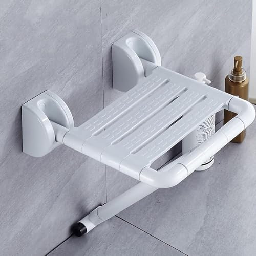 Siège de douche pliable à fixation murale antidérapant pour personnes âgées et femmes enceintes, handicapés jusqu'à 100 kg