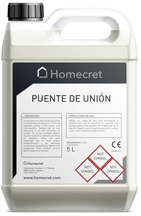 HOMECRET I Promotor de adherencia I Facilita union entre soporte y microcemento, 5 litros
