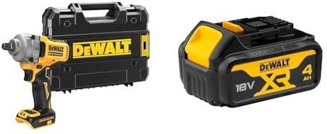 DEWALT DCF891NT-XJ 18V XR Brushless 1/2 inch Hog Ring Anvil Impact Wrench - Bare Unit Battery