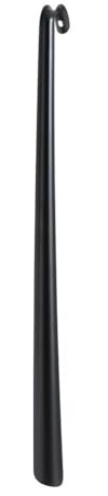 ZR Solutions Extra Long Metal Shoehorn – 80cm (32) Heavy-Duty Shoe Horn with Easy Grip Handle – Ideal for Boots, Shoes & Mobility Aid – For Men, Women, Kids & Seniors – Anthracite