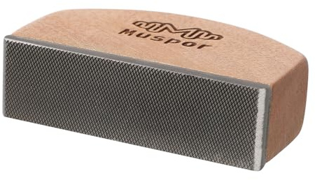 Lima di livellamento e levigatura in legno, strumento per costruttore di chitarra, lima di livellamento per chitarra, strumento di allineamento per mandolino, ukulele, banjo