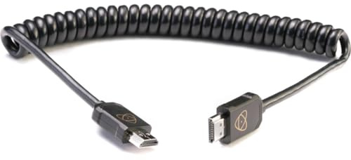 Atomos Atom 4 K60 °C6 HDMI Cable 40 cm Cast Connector (80 cm Extended – Black