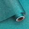 VaryPaper Pailletten Glitzer Selbstklebend Tapete Blau 40cmx200cm Glitzerfolie Dekofolie Möbelfolie Glitzer Tapeten Wohnzimmer Schlafzimmer Schrankfolien Treppen Regal