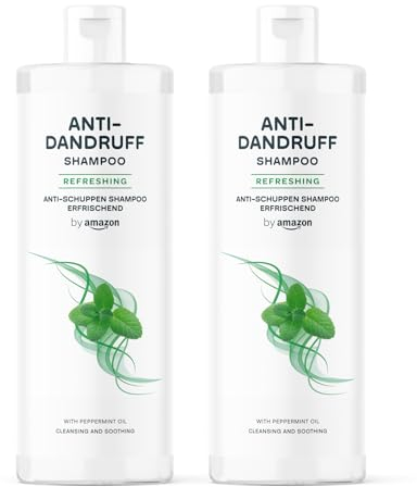 by Amazon Anti-Dandruff Shampoo, 2 x 400 ml