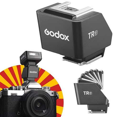 Godox TR-F TTL Hot Shoe Riser Extender for FUJIFILM, Compatible with IT30PRO-F IT30 PRO F IT20-F IT20F IT22-F Mini Flash & GODOX X3Pro-F X3O TTL Flash Trigger and More