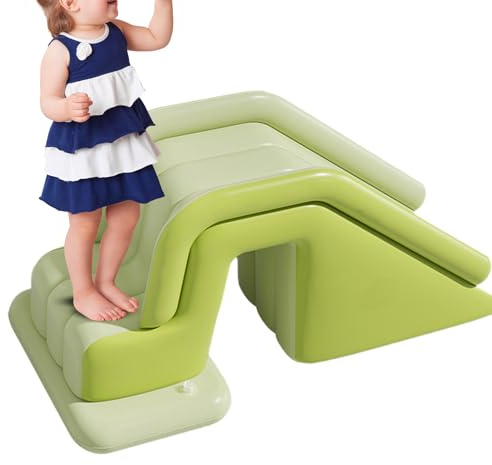 FVPKYUR Tobogán Piscina Infantil | Tobogán Hinchable Plegable para Piscinas - Rampa Antideslizante De Montaje Rápido para Niños Y Niñas En Exteriores Fiestas De Verano Camping