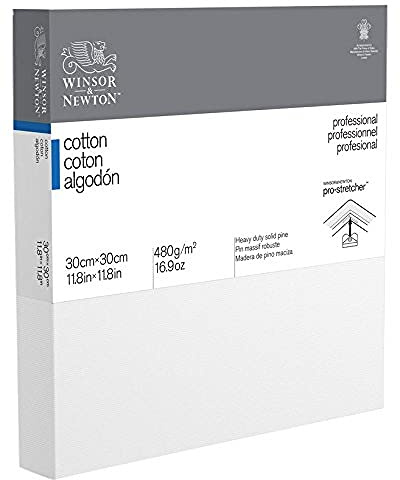 Winsor & Newton 30 x 30 cm Professional Cotton Deep Edge Canvas (Pack of 1)