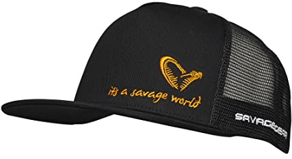 Savage Gear Cappy für Angler All Black Cap