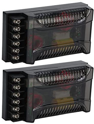300 Watts 2 Way Crossover, Car Audio Crossover Universal Heat Dissipation Speaker Frequency Divider