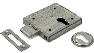 Wovar Kastenschloss für Gartentor Zylinder 100 x 87 mm - Pro Stück