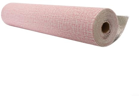 Besttoolifes Carta da parati autoadesiva per isolamento termico, per stanza, pannelli da parete resistenti al freddo, con superficie ruvida in schiuma di polietilene impermeabile (rosa)