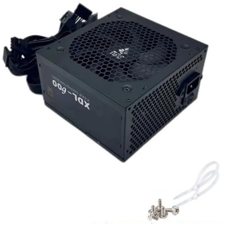 Zkydhbd Graphics Card 600W Mining Power Supply Mining Unit 24Pin For Computer Video Card Miner Gaming PC Power Supply