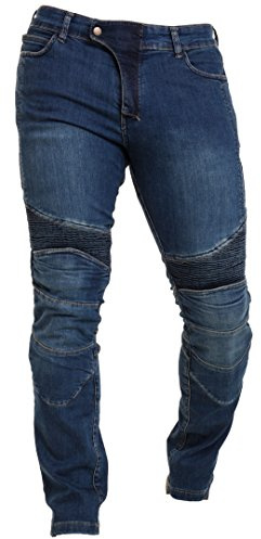 Rider Protec® Mens Motorcycle Jeans Denim Pants Motorbike Trousers Biker Jeans Stretch Aramid Protection Lining