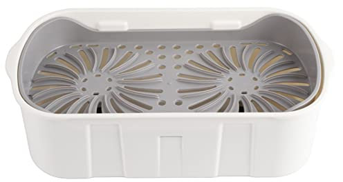 Electric Mop Bucket, Abs Large Capacity Mop Bucket Self Cleaning Household Mop Bucket Mop Drain Bucket with Drainage Layer