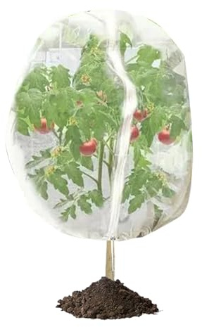 Großes Netz für Obstbäume, Insektenschutznetz, Pflanzenschutznetz mit Kordel, Insektenschutznetz zum Schutz von und Pflanzen vor Eichhörnchen