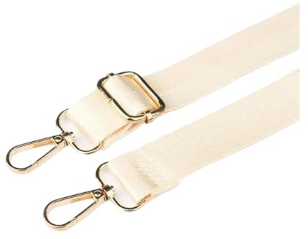 Axelväska 2 st 1,3 m lång rem mode bred ersättning för väskor väska för dam nylon messenger tillbehör (TypeA-beigenull)