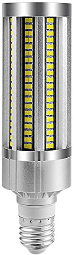 Bulbright Ampoule LED maïs 60W, 500W Équivalent Ampoules, 7200Lumen ultra-lumineux E27/E40, 3000K Blanc Chaud, pour Entrepôt Atelier Garage (3000K Blanc Chaud)