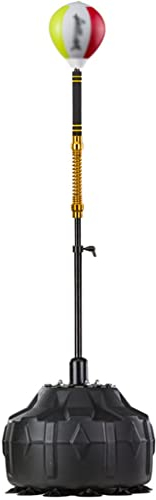 Höhenverstellbarer Boxsack mit Ständer für Erwachsene und Kinder, schnelle Rückfederung zur Steigerung von Geschwindigkeit, Reflexen und Ausdauer