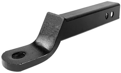 JBJXFAMAY Gancio di Traino per rimorchio Gancio di Traino Esteso A Gambo Lungo da 2 Pollici 3T Accessori per Rimorchio Auto Roulotte Barra di Traino