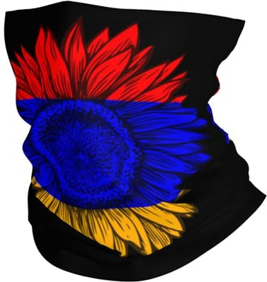 Armenisk flagga kvinnor män slinga halsduk andningsaktiv tubhalsduk vindtät slinga halsduk för vinter utomhus skidåkning motorcykel