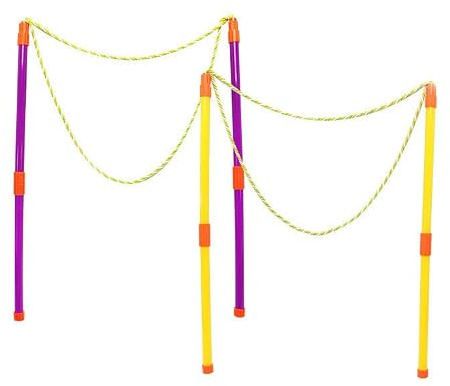 Lot de 2 paires de bâtonnets géants à bulles de savon - Convient pour les enfants et les adultes - Grande machine à bulles de savon - Baguette à bulles de savon géante - Bâton à bulles de savon