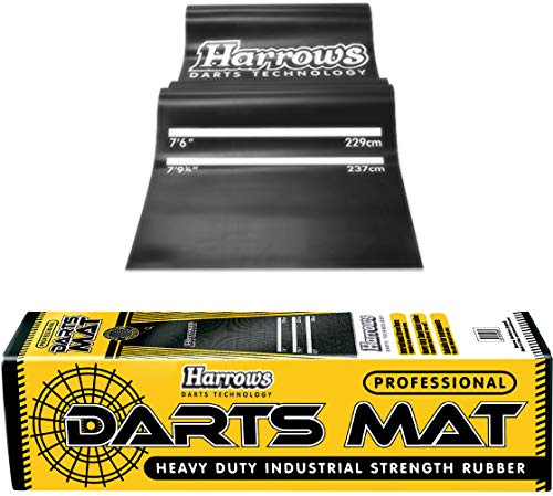 Harrows Heavy Duty Rubber Dart Mat - 10kg - Oche Mat
