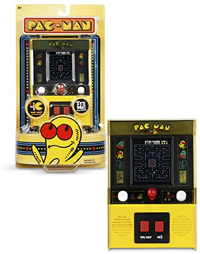 Basic Fun 09530 Classics Pac-Man Color LCD Retro Mini Arcade Game
