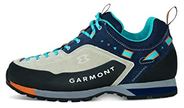 GARMONT Damen Outdoor Schuhe, Frauen Sport- & Outdoorschuhe,Wechselfußbett,Zustiegsschuhe,Women's,Woman,Lady,Ladies,Dark Grey/Orange,37.5 EU / 4.5 UK