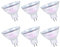 MR16 Halogen Light Bulb 35W GU5.3 2 Pin Base, 12V 3000K Warm White Spotlight 36°Beam Angle 4000 Hours Lifespan Dimmable MR16 Halogen Bulb Dichroic -6Pack