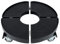 AufuN Pflanzenroller Ø 39-52 mm Einstellbar, Rollendes Tablett mit 360 °Drehbare Räder,Tragkraft 300 kg, Transporthilfe für Pflanzen, den Innen- sowie Außenbereich (Schwarz)