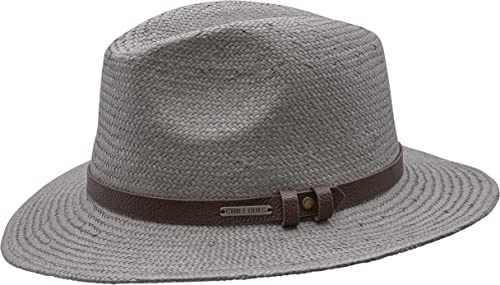 CHILLOUTS Padua Hat Sombrero de Panamá, Gris, Large/X-Large para Hombre
