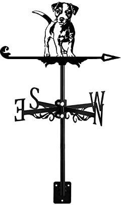 Wetterfahnen aus Edelstahl im Tierstil, Wind-Richtungsanzeiger – perfekt für Bauernhöfe – Wetterfahnen-Richtungsanzeige