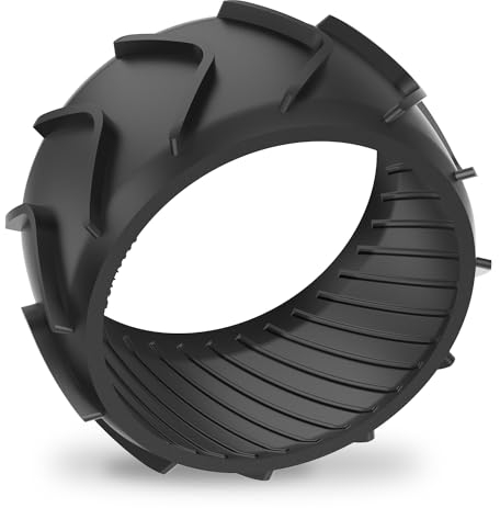 Mähroboter Radschutz, Zubehör zur Verbesserung der Vorderradtraktion,Kompatibel mit Worx Landroid S300, M500/Plus, M700/Plus, M1000, L800, L1000