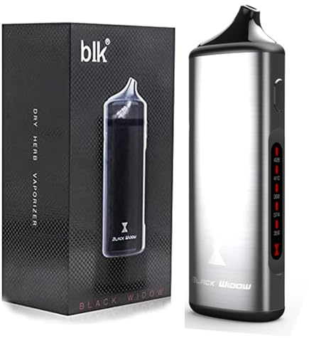 Portable Dry Herb Vaporizer, 2 ml Herbal Vaping, Concentrate Vaporizer, 2200mAh Rechargeable Battery, 5-Temp Precision Control, Magnetic Mouthpiece