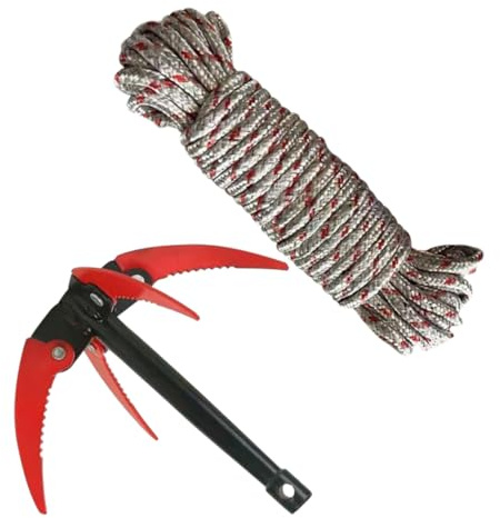 Toyvian Râteau Aquatique Coupe-Herbe Pliable en Acier Inoxydable Dents Haute Résistance, Outil de Jardinage pour Étang et Nettoyage de Lac, Accessoire Professionnel pour Désherbage Extérieur