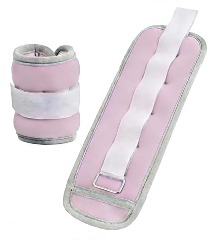 Un ensemble de poids pour les jambes et les bras, 0,25/0,5 kg de poids pour les articulations des pieds, poids de cheville, manchettes lestées, convient pour le fitness, la course, la gymnastique, le