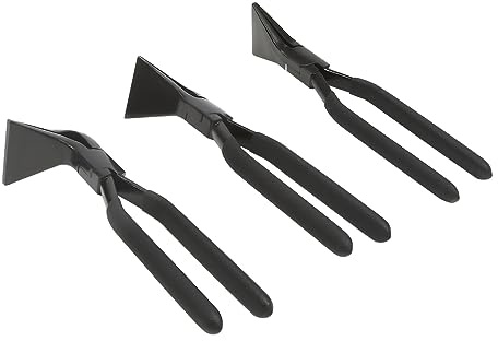 3 stycken kanttänger 0° 45° 90° falstång set rak vinklad avkanningstång 250 mm – 290 mm plåttång böjningstång plåtböjstång bredd 60 mm dispenserverktyg för böjning utjämning