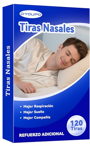 120 Pcs Tiras Nasales Antironquidos, Nasal Strips Parches Nasales Para Evitar Ronquidos, Tiras Nasales Anti Ronquidos para una Mejor Respiración al Dormir y Hacer Deporte (Marrón)