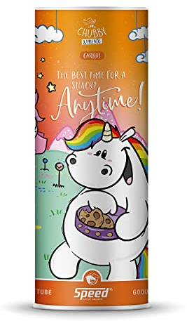 SPEED GOODIETUBE The best time for a snack? Anytime., 1 kg, Pferdeleckerli mit Karottengeschmack, zuckersüße Pummeleinhorn-Goodietube, ideal als Geschenk